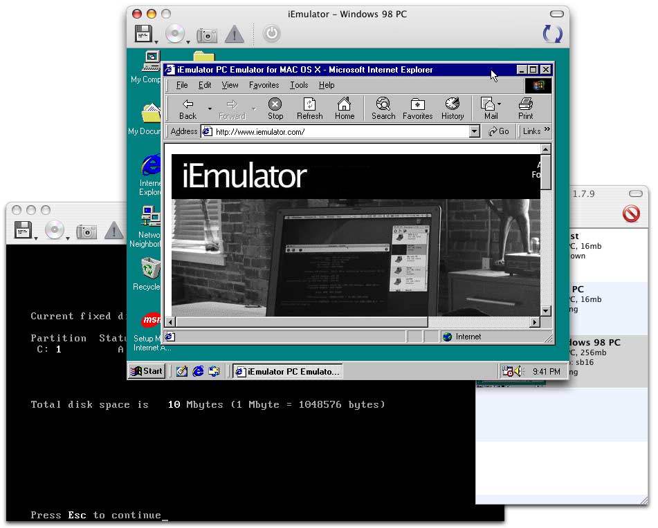 mac os 9 emulator for windows 10